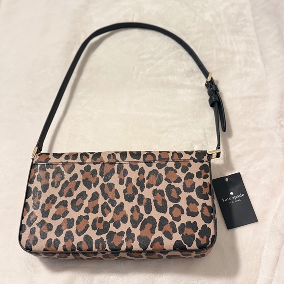 NWT Kate Spade Staci Spotted Animal Printed Flap Shoulder Bag - Picture 3 of 4